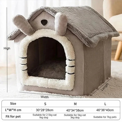 Cozy Indoor Pet Tent Bed With Removable Washable Cushion For Small Dogs & Cats — product image 2