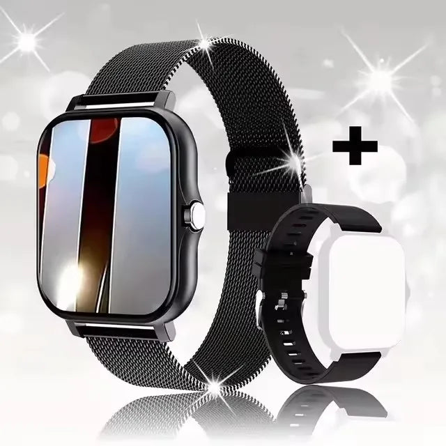 Smart Watch — Full Touch Screen, Bluetooth Calls & Health Tracking
