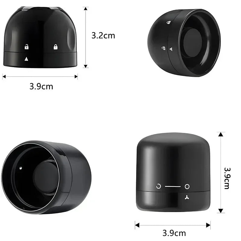 Vakuum-Rotwein-Champagner-Stopfen, Drehverschluss, Flaschenverschluss, Sektverschluss, Haushalts-Rotweinkorken, Bar-Werkzeug
