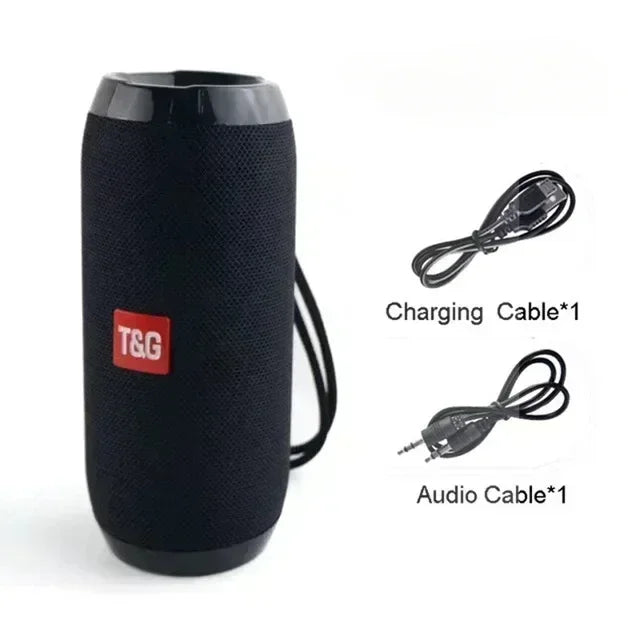 Portable Bluetooth Speaker — 360° Sound, Wireless Bass