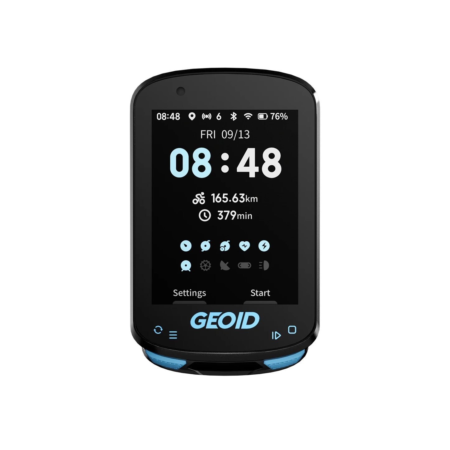 GEOID CC600 Fahrradcomputer Smart GPS Navigation Kabellos ANT+ WIFI Fahrrad-Tachometer IPX7 Wasserdicht Farb-Touchscreen Kilometerzähler