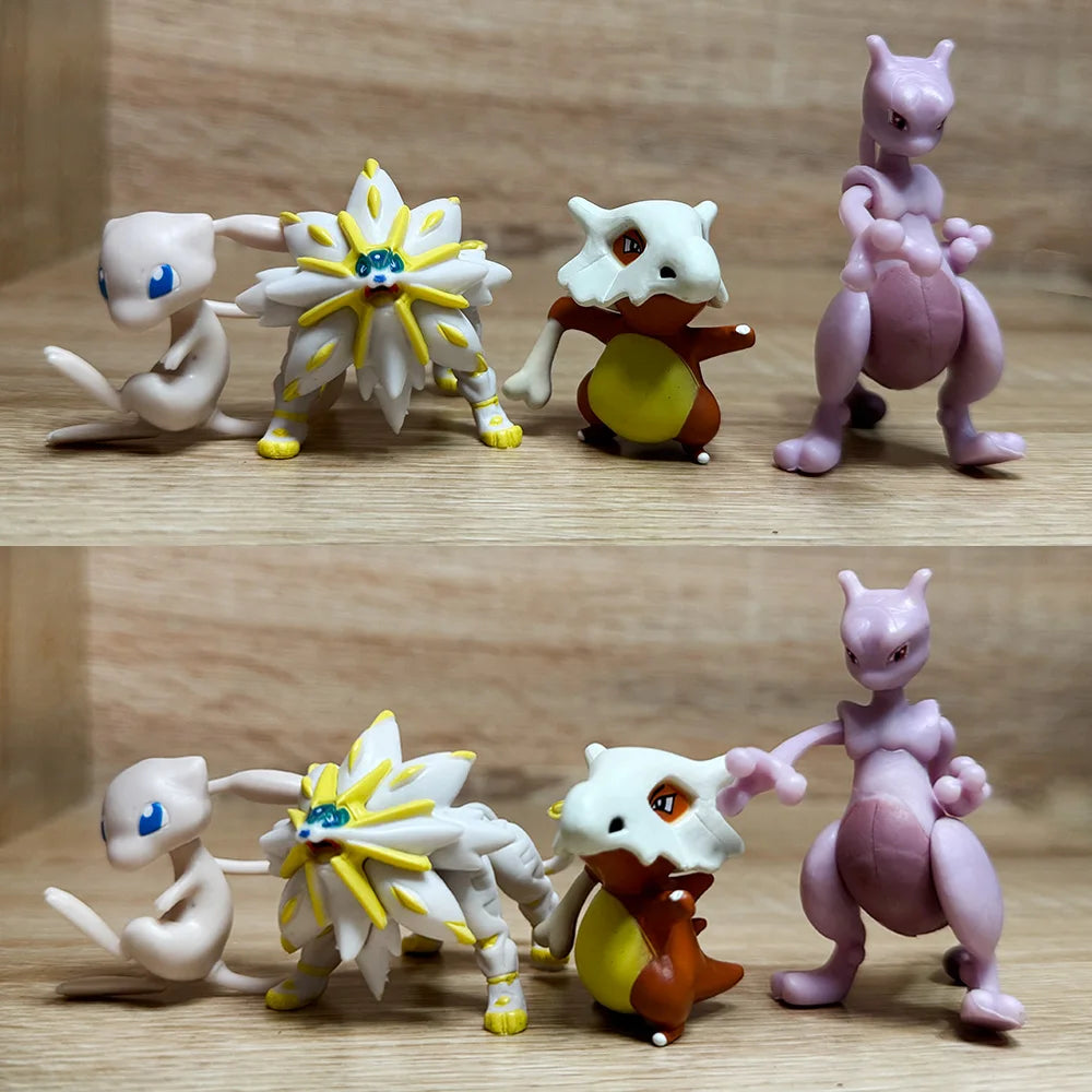 Pokémon Actionfigur Pikachu Spielzeug Charmander Squirtle Bulbasaur Taschenmonster Kleine Figuren Geschenk für Kinder