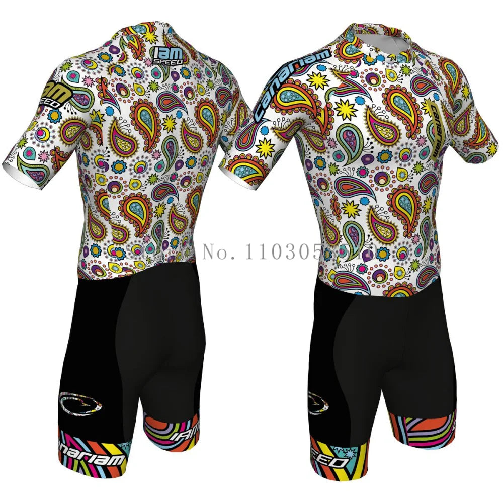 Canariam Herren Skate-Anzug Roller-Skates Geschwindigkeit Rennen Schnelle Skates Skating Overall Pro Team Socken Skinsuit 2025