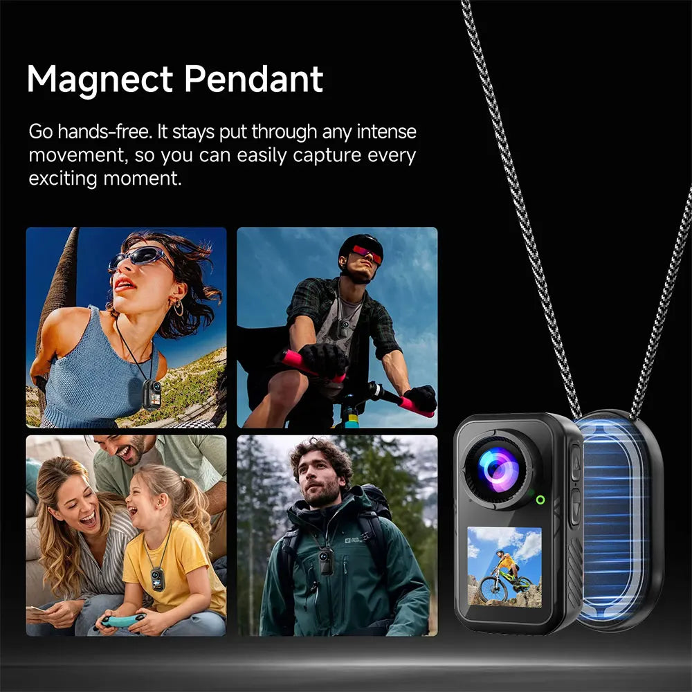 5K Thumb Action Camera — Compact & Stabilized
