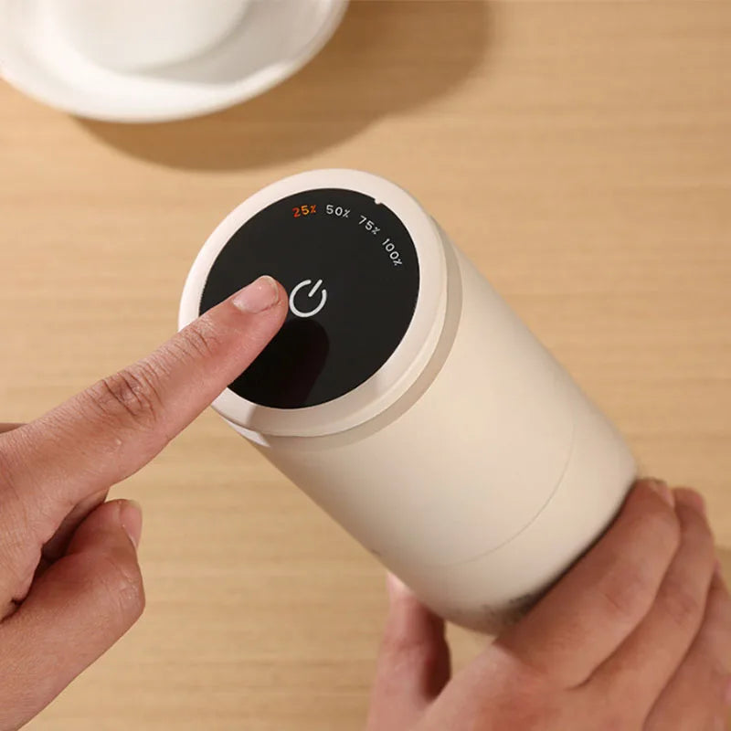 123 / 5.000 Elektrische Kaffeemühle mit 1500 mAh, einstellbare Grobkörnigkeit, externe Ladefunktion, Kaffeemühle Typ C, Bohnenmühle, Kaffeemaschine