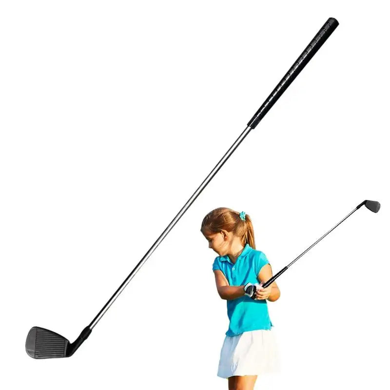 Kindergolf-Set, aus Edelstahl, leicht, abnehmbar, multifunktional, Golfausrüstung zum Spielen, für Jungen, Mädchen und Kinder