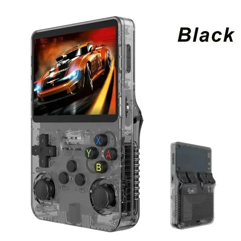 R36S Retro-Handheld-Videospielkonsole Linux-System 3,5-Zoll-IPS-Bildschirm R35s Plus Tragbarer Pocket-Videoplayer 64 GB 128 GB