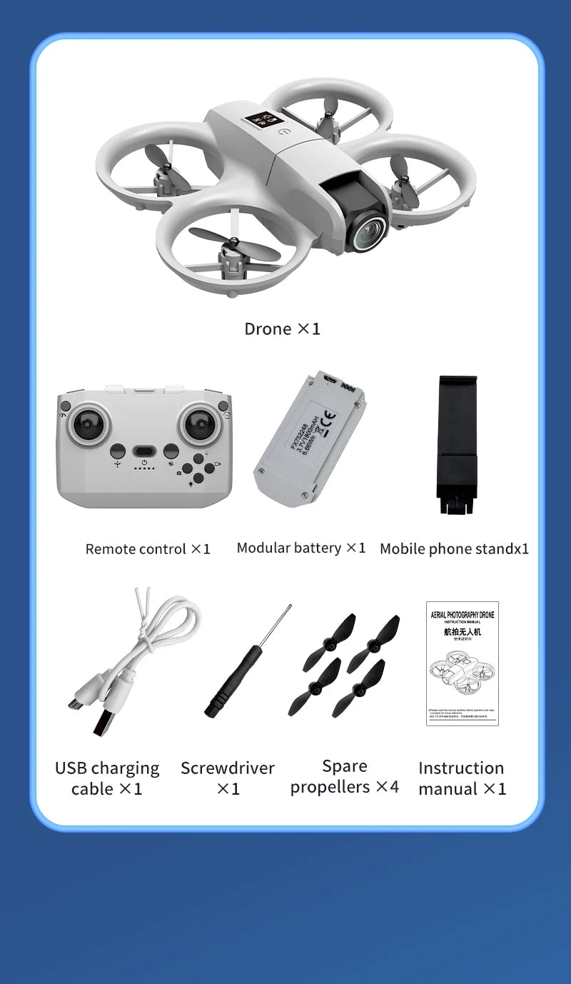 H135 Mini Drone — HD Camera, WiFi FPV & Foldable Design