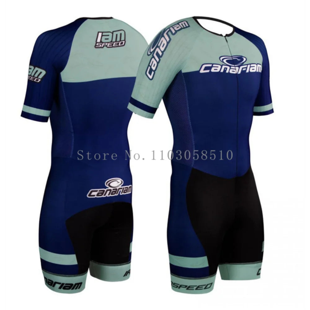 Canariam Herren Skate-Anzug Roller-Skates Geschwindigkeit Rennen Schnelle Skates Skating Overall Pro Team Socken Skinsuit 2025