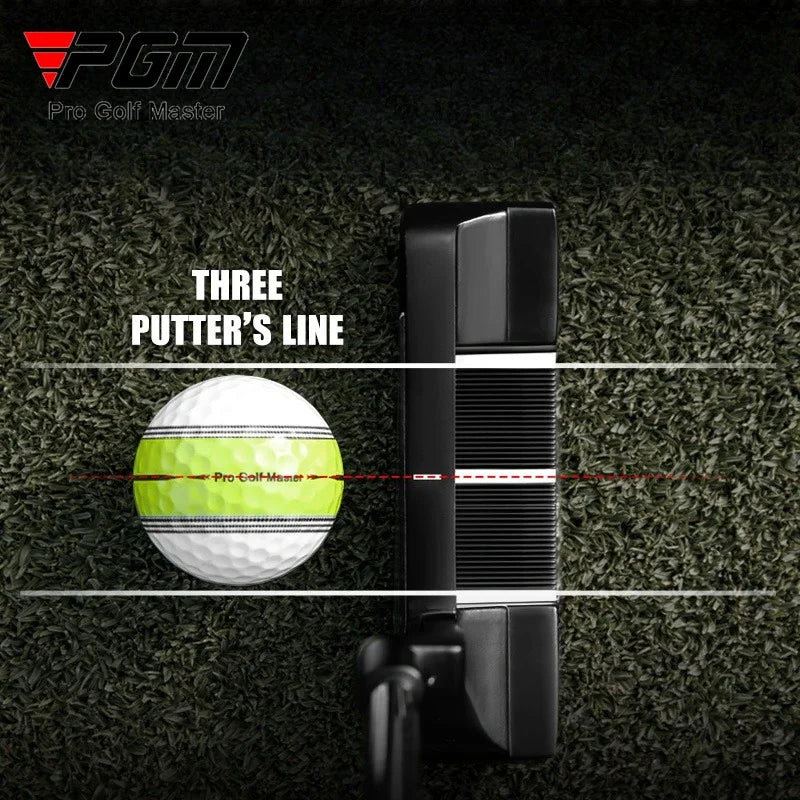 PGM Herren Golf Putter – Stabilität, tiefer Schwerpunkt, Ausrichtungslinie, hohe Kapazität, Übungsschläger mit Visier TUG075