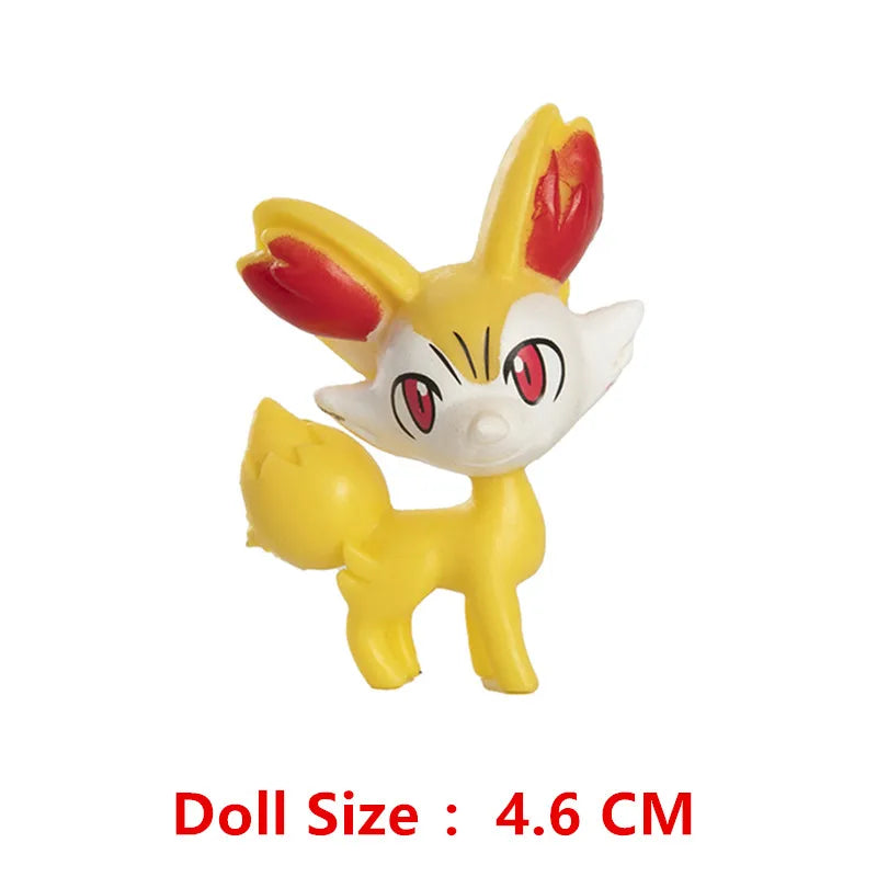 Pokémon Pokéball mit Cartoon-Designs – Anime-Film-Figuren Pikachu, Charmander, Eevee, Squirtle, Vulpix – Hochwertige Action-Spielzeuge, Sammlermodelle, Geschenke