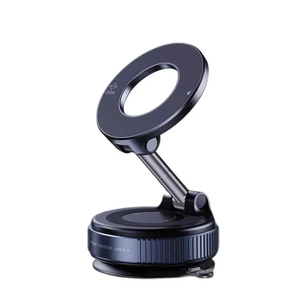 Magnetic Car Phone Holder — 360° Foldable MagSafe Compatible