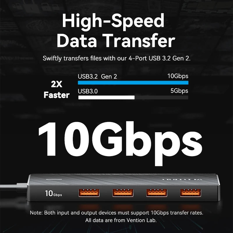 Vention USB 3.2 Hub — High Speed Multi-Port Adapter