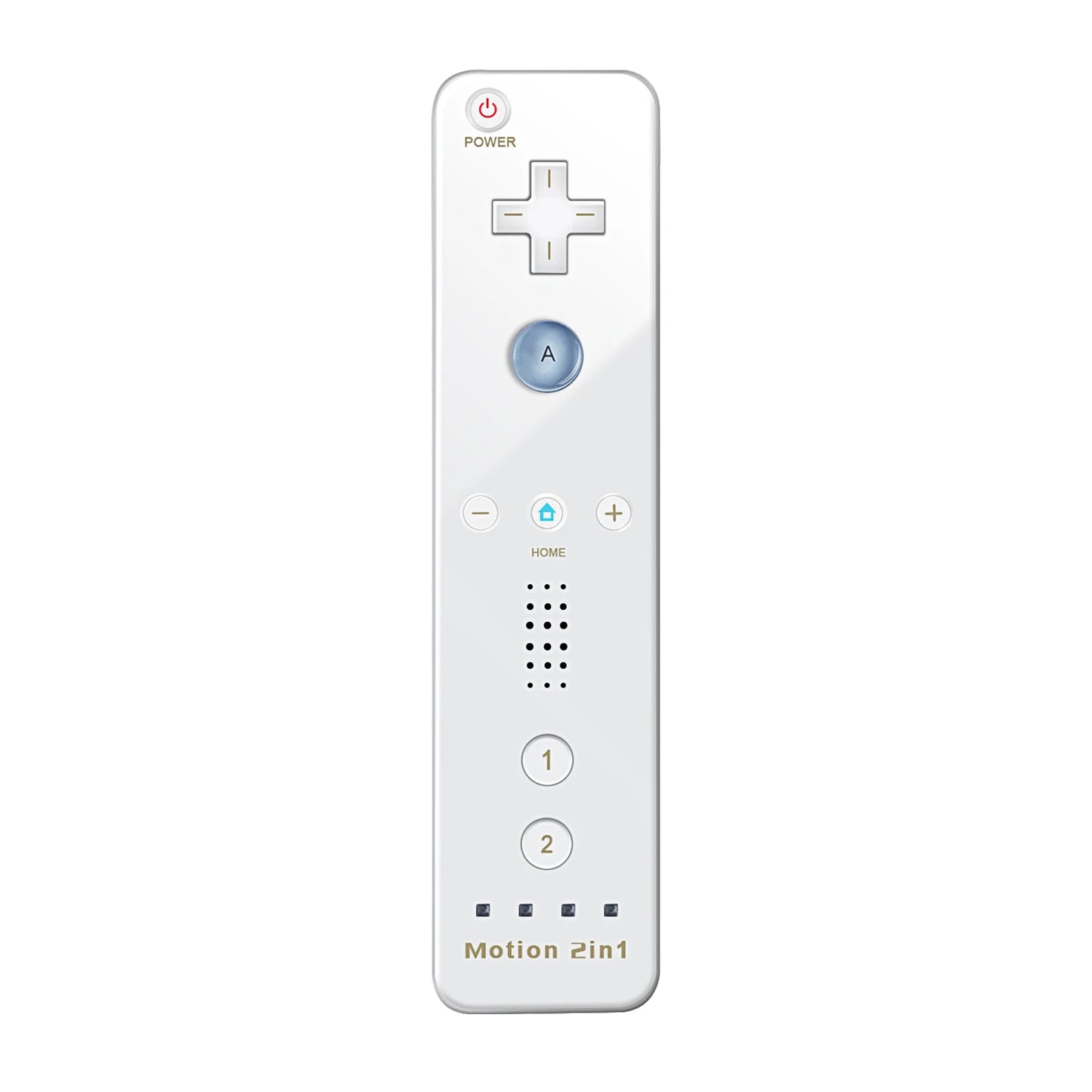 2-in-1-Controller für Nintendo Wii-Konsole, optional Motion Plus Wireless Remote Gamepad Joystick mit Silikonhülle, Spielzubehör