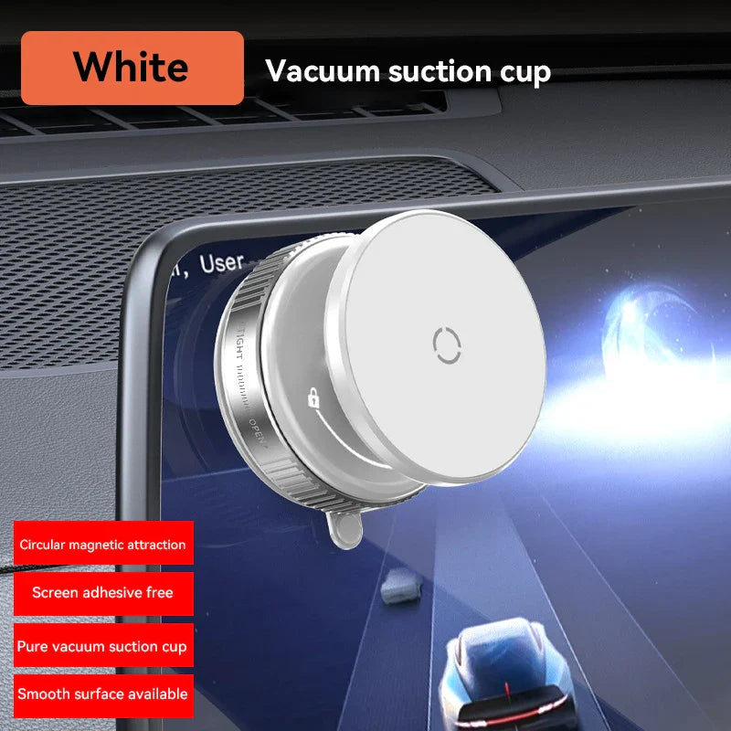 Magnetic Car Phone Holder — 360° Foldable MagSafe Compatible