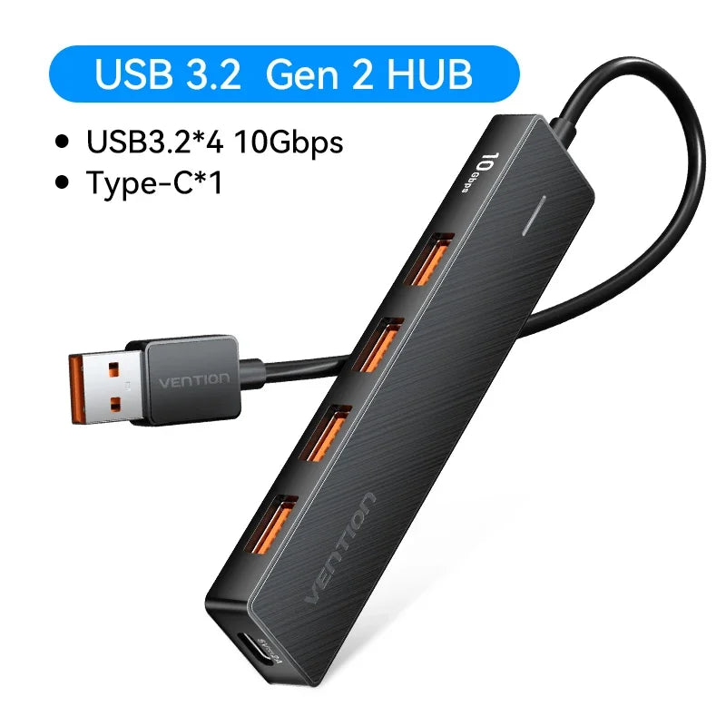 Vention USB 3.2 Hub — High Speed Multi-Port Adapter