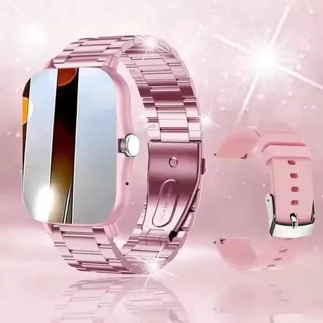 Smart Watch — Full Touch Screen, Bluetooth Calls & Health Tracking