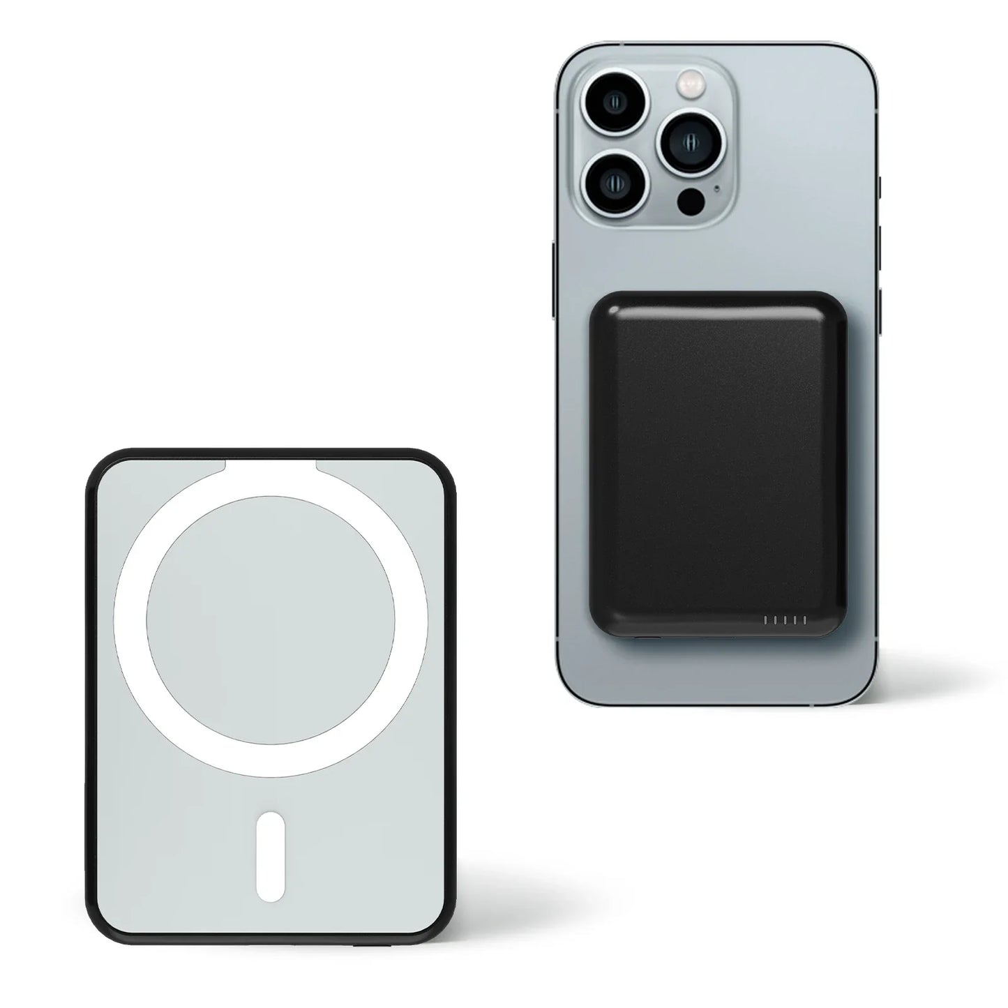 Magnetic Wireless Power Bank — 5000mAh MagSafe Compatible