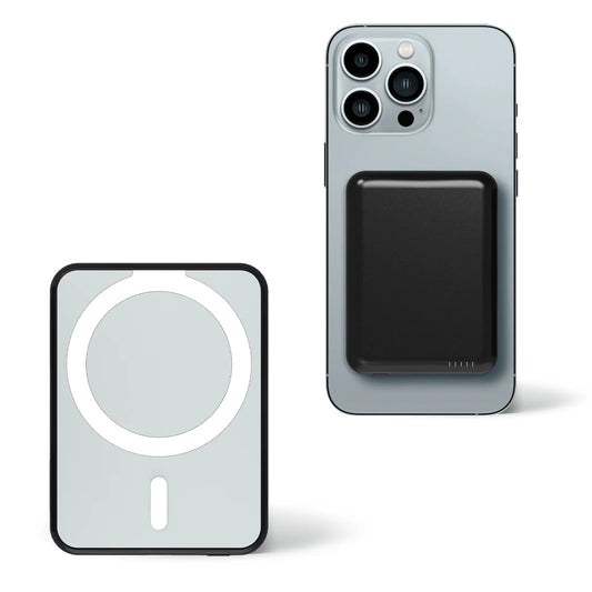 Magnetic Wireless Power Bank — 5000mAh MagSafe Compatible