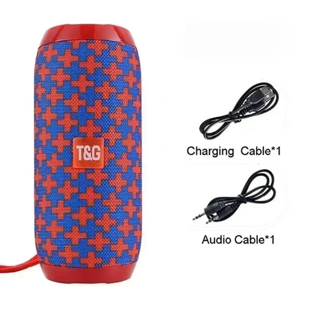 Portable Bluetooth Speaker — 360° Sound, Wireless Bass