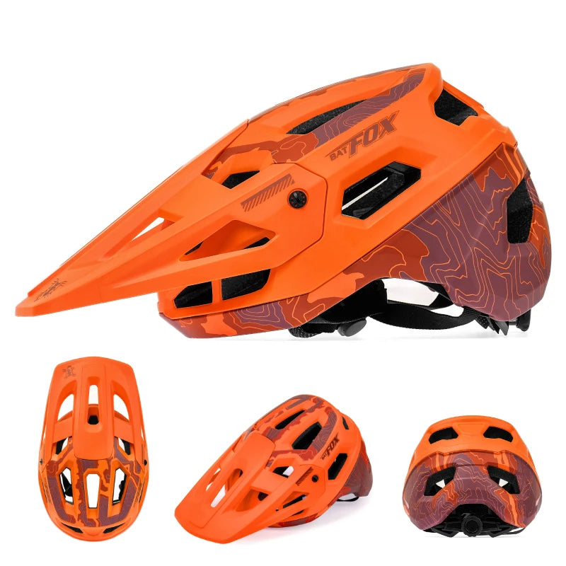BATFOX Fahrradhelm MTB – In-Mold Speed-Mountainbike-Helm – Originaler, spezialisierter Fahrradhelm für Herren und Damen