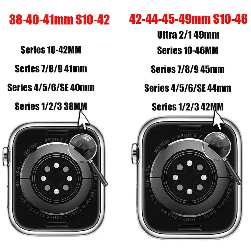 Milanaise-Armband für Apple Watch – kompatibel mit 46 mm, 44 mm, 45 mm, 40 mm, 42 mm, 41 mm, 38 mm, 49 mm – Edelstahlarmband für iWatch Series 10 Ultra 2, 9, 8, SE, 7, 6, 5