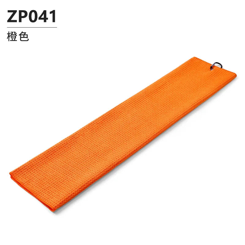PGM Golfhandtuch zum Abwischen – Reinigungstuch für Golfschläger und Golftasche – Waffelstruktur, saugfähig, schnelltrocknend – Sporthandtuch 40x60 cm – Modell ZP041