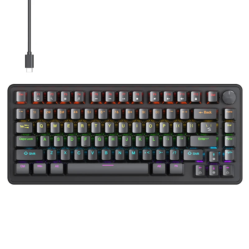 K82 Mechanical Keyboard — RGB Hot-Swap 75%