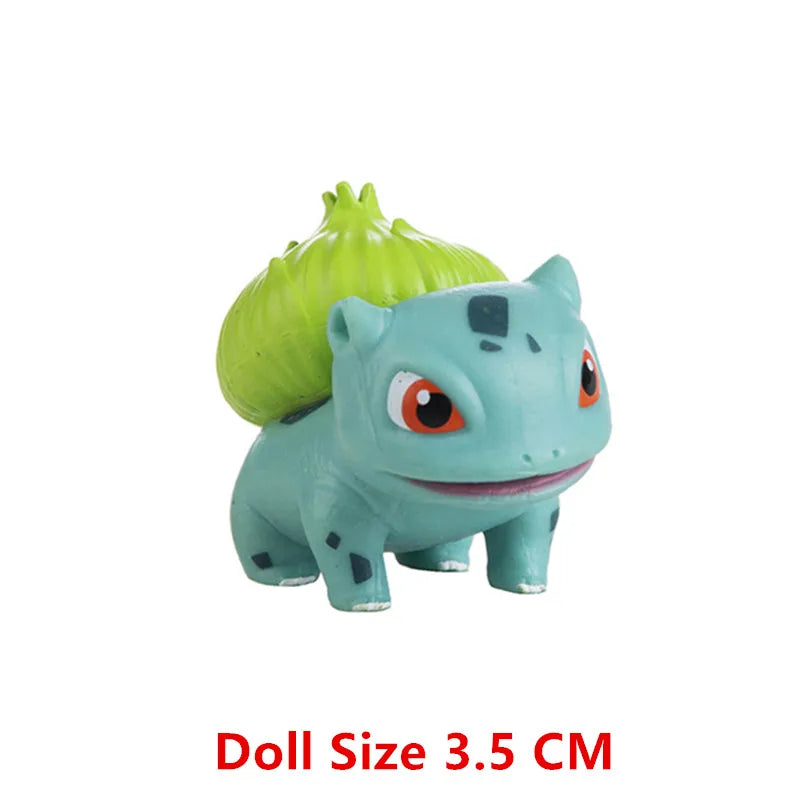 Pokémon Pokéball mit Cartoon-Designs – Anime-Film-Figuren Pikachu, Charmander, Eevee, Squirtle, Vulpix – Hochwertige Action-Spielzeuge, Sammlermodelle, Geschenke