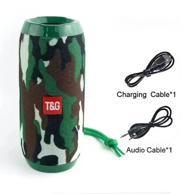 Portable Bluetooth Speaker — 360° Sound, Wireless Bass