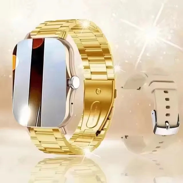 Smart Watch — Full Touch Screen, Bluetooth Calls & Health Tracking