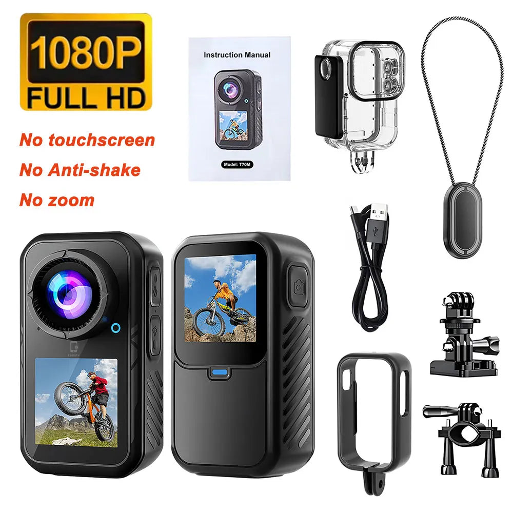 5K Thumb Action Camera — Compact & Stabilized