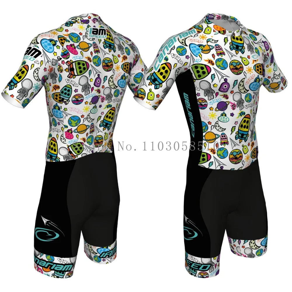 Canariam Herren Skate-Anzug Roller-Skates Geschwindigkeit Rennen Schnelle Skates Skating Overall Pro Team Socken Skinsuit 2025