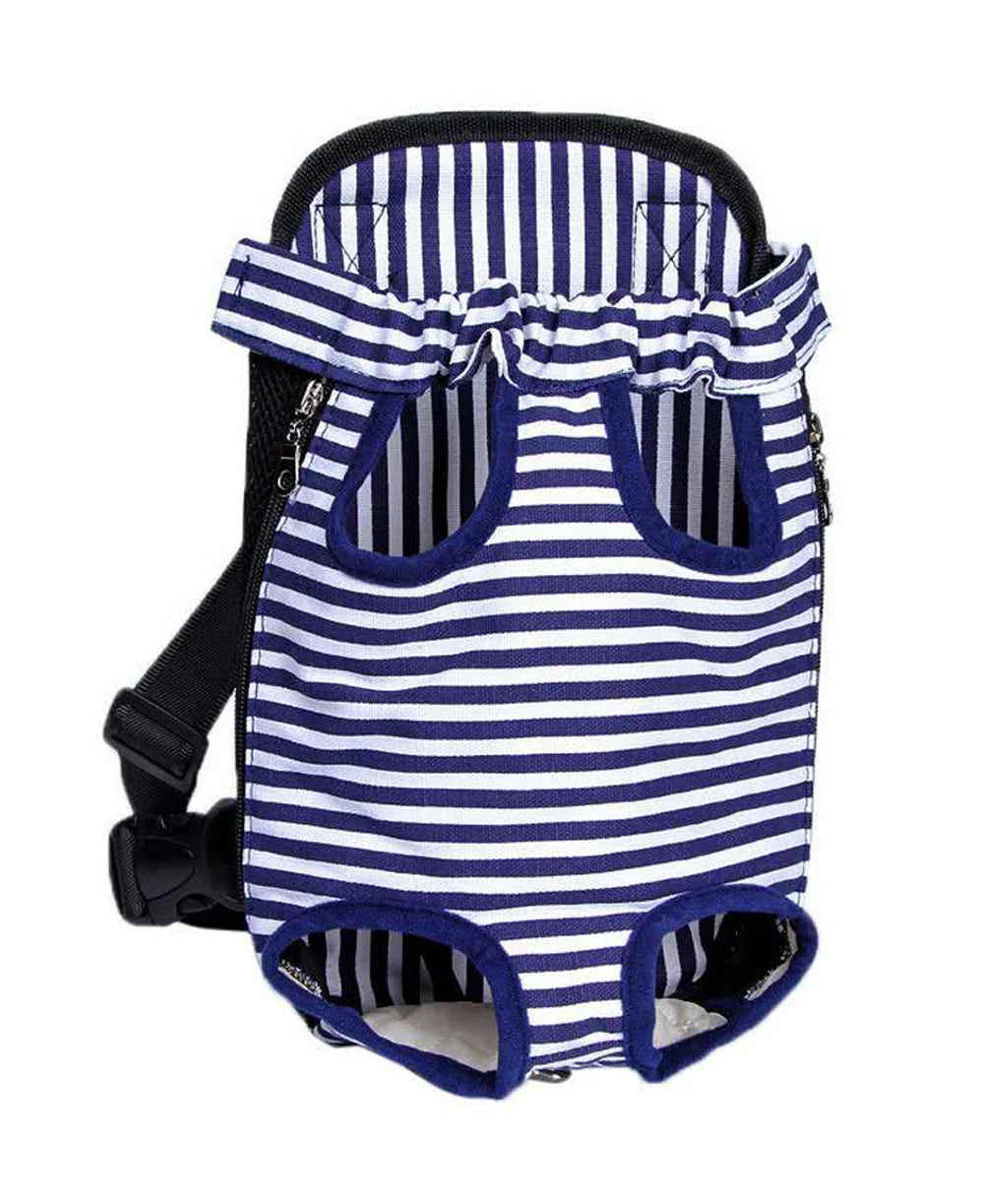 Verstellbare Katzen-Tragetasche, Haustier-Doppel-Schulter-Rucksack, tragbare Tasche für Outdoor, Reisen, Camping, Wandern – Katzen- und Hundetasche