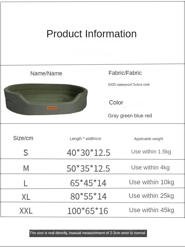 Hundekissen Haustierbett Sofa-Betten – Flauschige Decke für Mittelgroße und Große Hunde – Haustierzubehör, Matte, Produkte für Welpen, Katzen, Kleine und Große Tiere