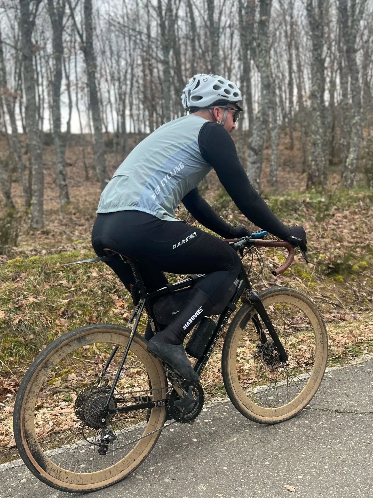 DAREVIE AERO Überschuhe für Fahrradschuhe – Rutschfest, Wasserdicht, Winddicht, Aerodynamisch – Fahrrad Zubehör