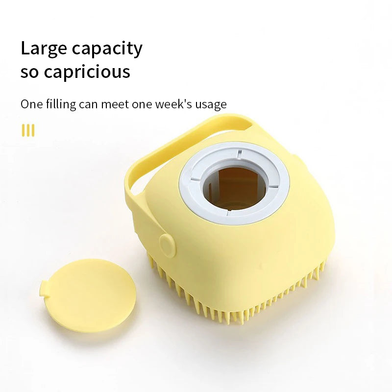 Großes Welpen-Badezimmer, Hund und Katzen Badhandschuhe, Massagebürste, weiche, sichere Silikon-Zubehör für Haustiere, Hunde- und Katzenwerkzeuge, Haustierprodukte