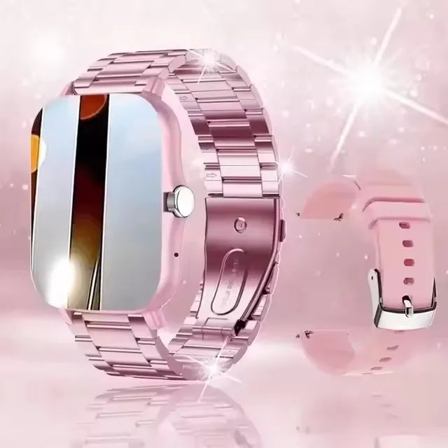 Smart Watch — Full Touch Screen, Bluetooth Calls & Health Tracking