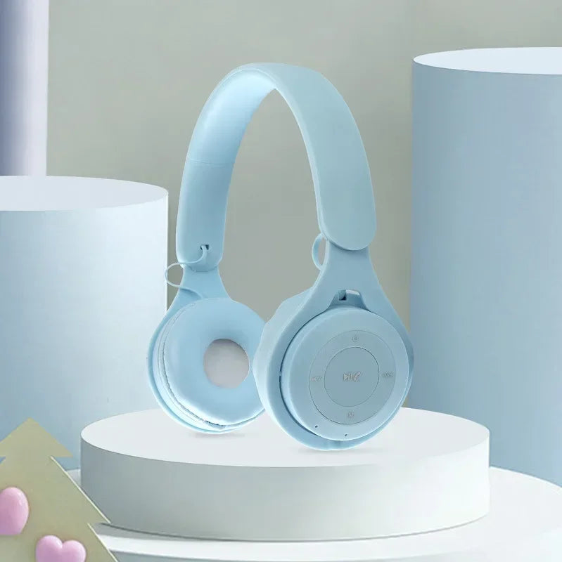Y08 Over-Ear Wireless Headphones — Hi-Fi Stereo, Foldable Design