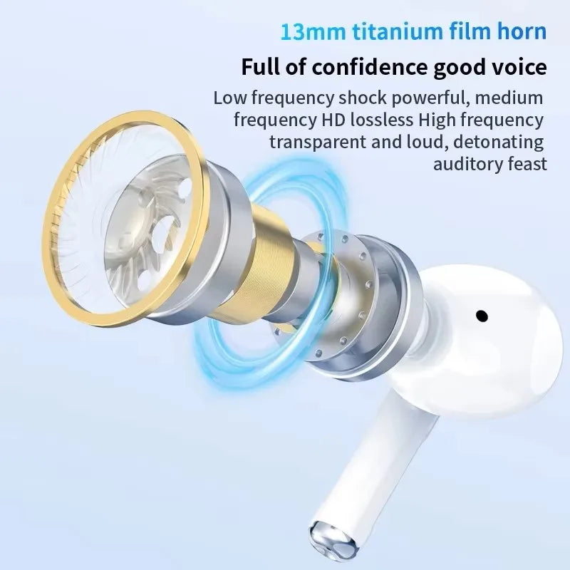 **Air Pro 5 TWS Max – Kabellose Bluetooth In-Ear Kopfhörer mit Geräuschunterdrückung, Sport-Headset kompatibel mit Apple iPhone und Android**