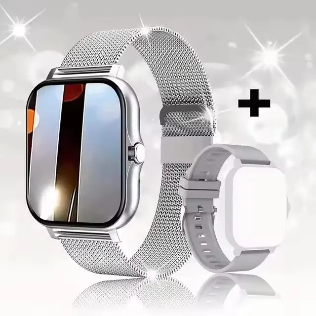 Smart Watch — Full Touch Screen, Bluetooth Calls & Health Tracking