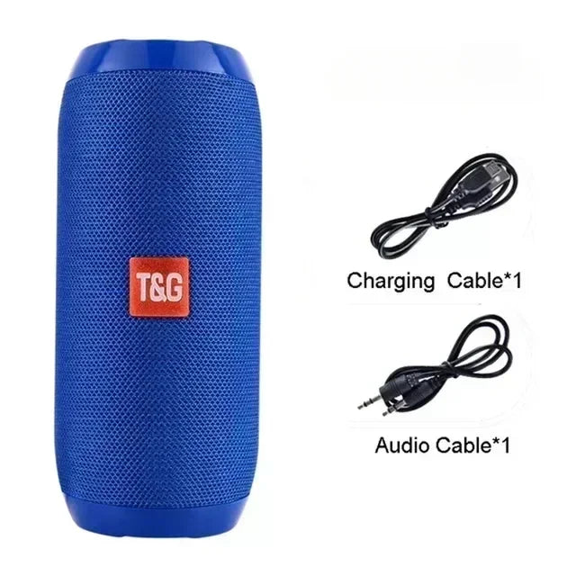 Portable Bluetooth Speaker — 360° Sound, Wireless Bass