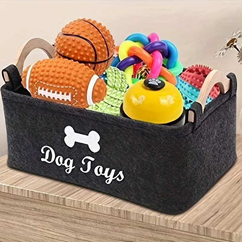 Pet Toy Storage Basket — product image 1